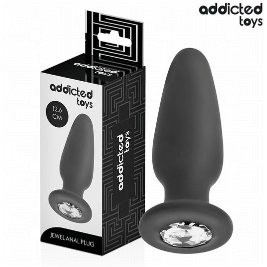 Plug anal diamant White Smoke