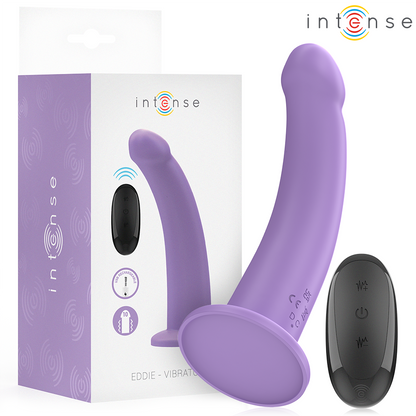 Coffret complet du vibromasseur ventouse violet comprenant le vibromasseur, la télécommande et les accessoires