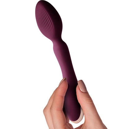 Vibromasseur wand violet – prise en main ergonomique