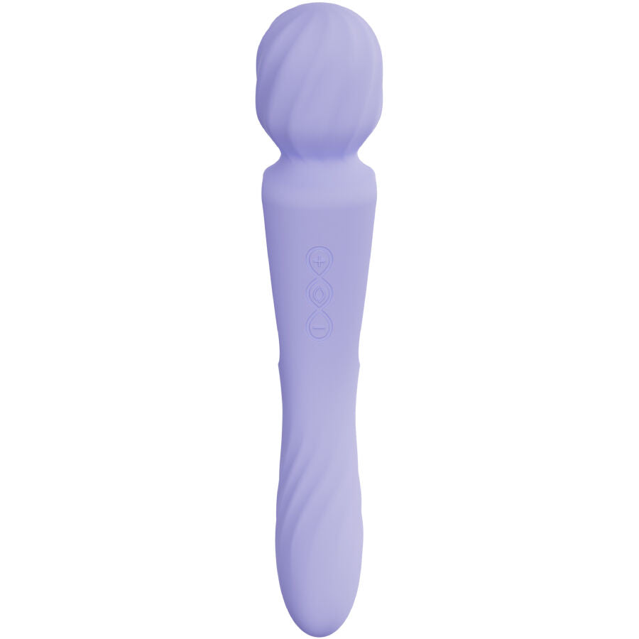 Vibromasseur bleu White Smoke Parme