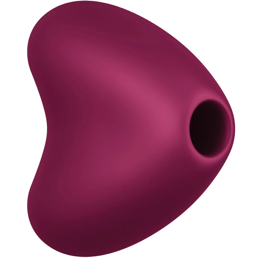 Stimulateur clitoridien Fun Factory Libera bordeaux – air pulse ouverture ergonomique silicone