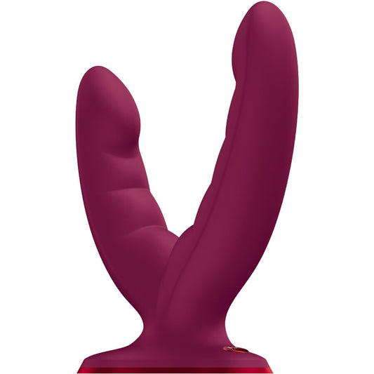 Double gode ventouse
