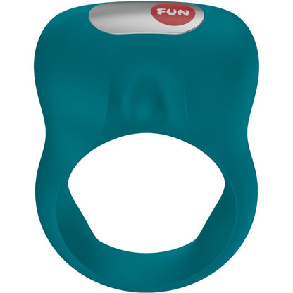 Anneau pénien vibrant Fun Factory STEADY vert — silicone extensible hypoallergénique body-safe sextoy sécurisé