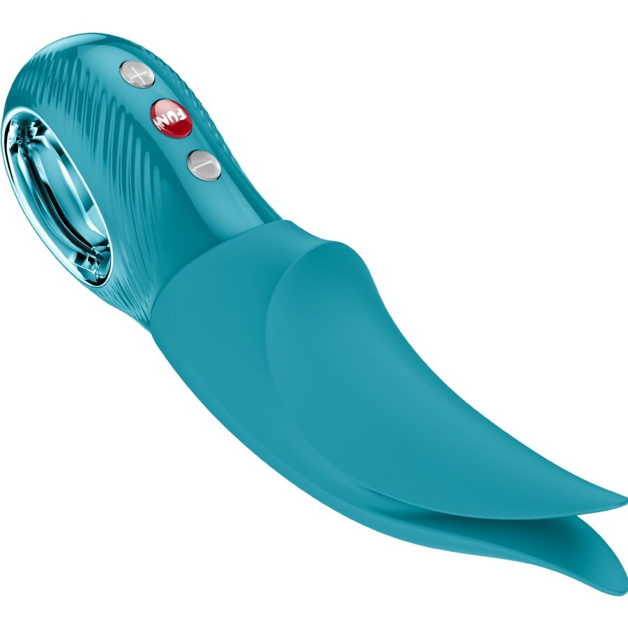 Stimulateur clitoridien Fun Factory Volta turquoise – silicone médical