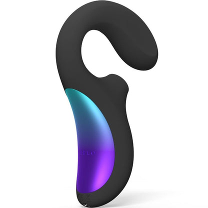 Lelo Enigma Wave noir, vibromasseur triple stimulation clitoris et point G