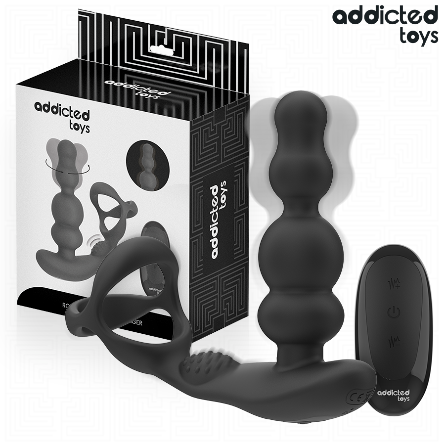 Masseur prostatique en silicone avec emballage – sextoy anal pour adulte