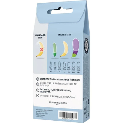 Kit de préservatifs 3 tailles différentes