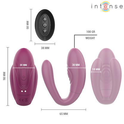 Vibromasseur clitoridien couple