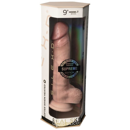 Le gode zizi SilexD et ses testicules, silicone étanche et non poreux