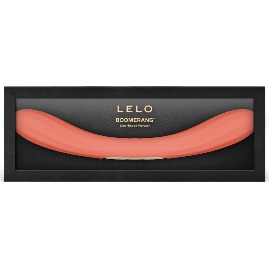 vibromasseur couple LELO Boomerang corail silicone body-safe 
