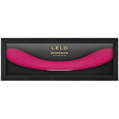 coffret vibromasseur couple LELO Boomerang cerise silicone body-safe 