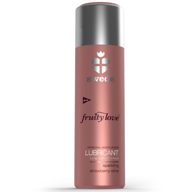 Lubrifiant intime naturel - vin mousseux fraise - 100 ml - Naturel Ethique