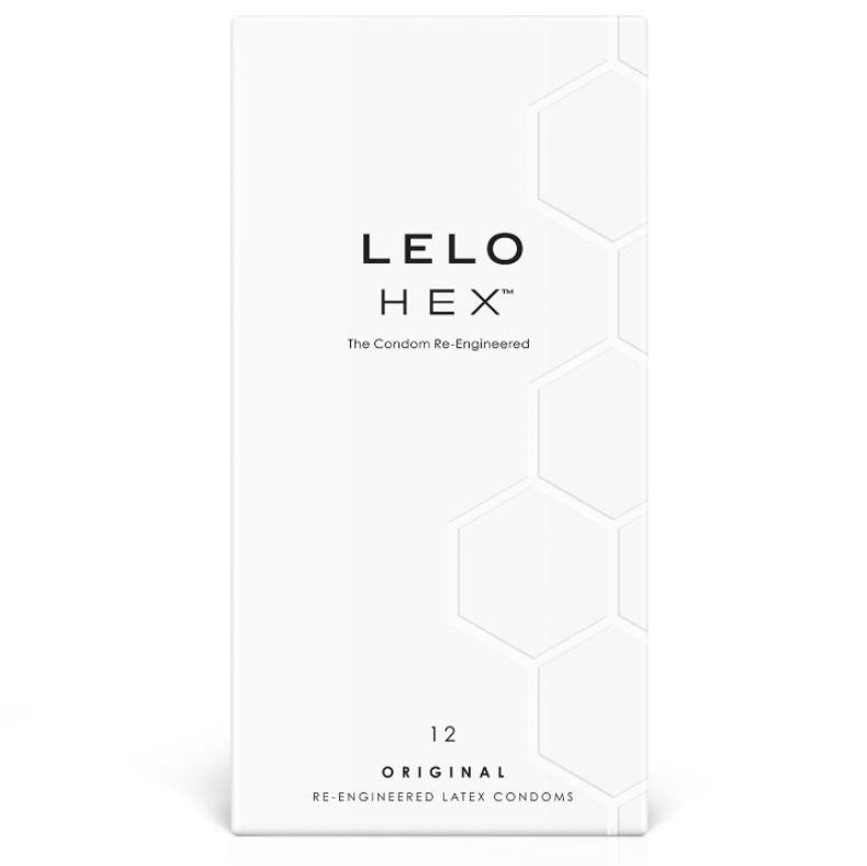 Préservatif LELO HEX en latex naturel, largeur nominale 54 mm