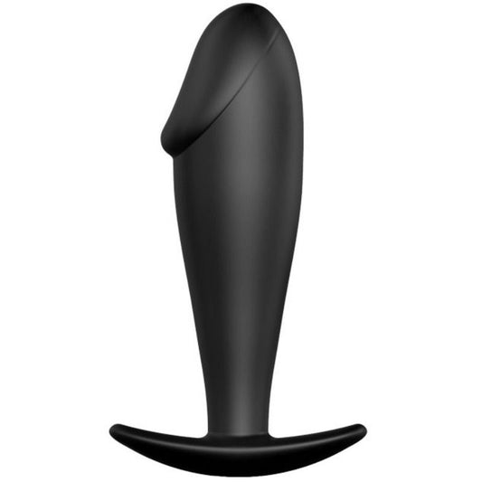 PRETTY LOVE - PLUG ANAL FORME DE PÉNIS EN SILICONE NOIR - Naturel Ethique
