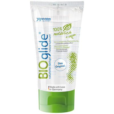 Tube de lubrifiant intime bio BIOglide à l’aloe vera, formule naturelle hydratante 100 ml