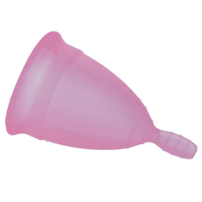 coupe menstruelle en silicone médical rose exemple de produit intime body-safe non poreux et sans danger
