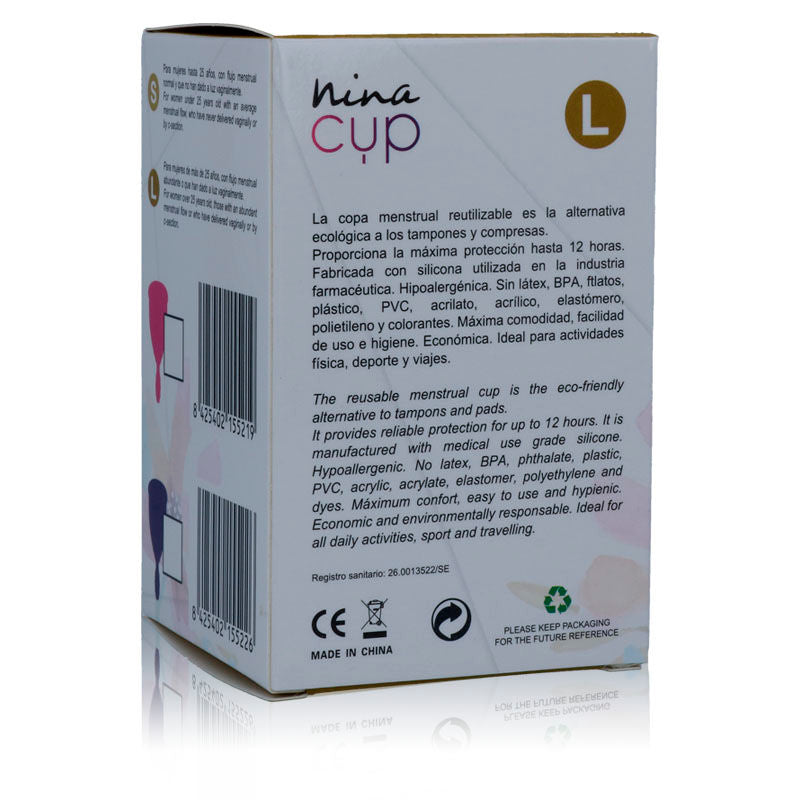 Coupe menstruelle - "Nina Cup" - Naturel Ethique