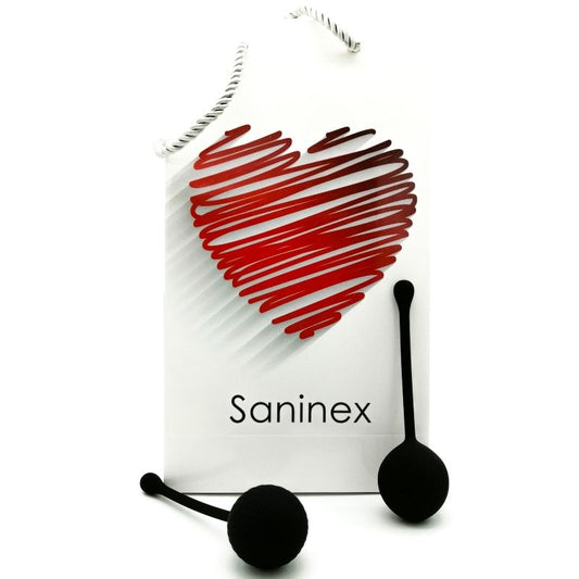 Saninex Clever Ball – boule de geisha vibrante hypoallergénique rechargeable body-safe