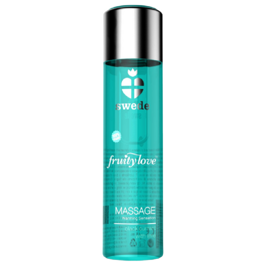 Huile de massage couple effet chauffant - cassis & citron vert - 120 ml - Naturel Ethique