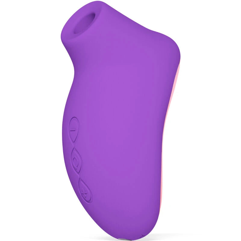 vue avant du stimulateur clitoridien lelo sona 2 travel violet