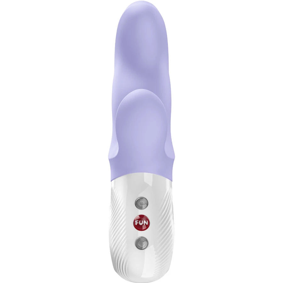 Vibromasseur rabbit Miss Bi Fun Factory lilas vue face double stimulation clitoris point G